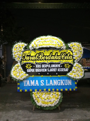 Papan Bunga Duka di Lubang Buaya