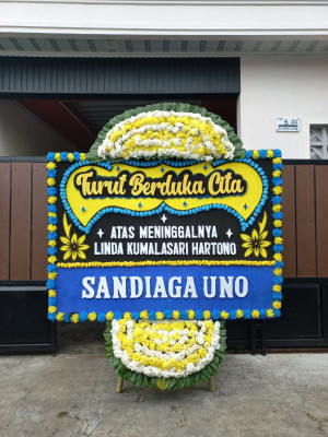 Papan Bunga Duka di Lubang Buaya